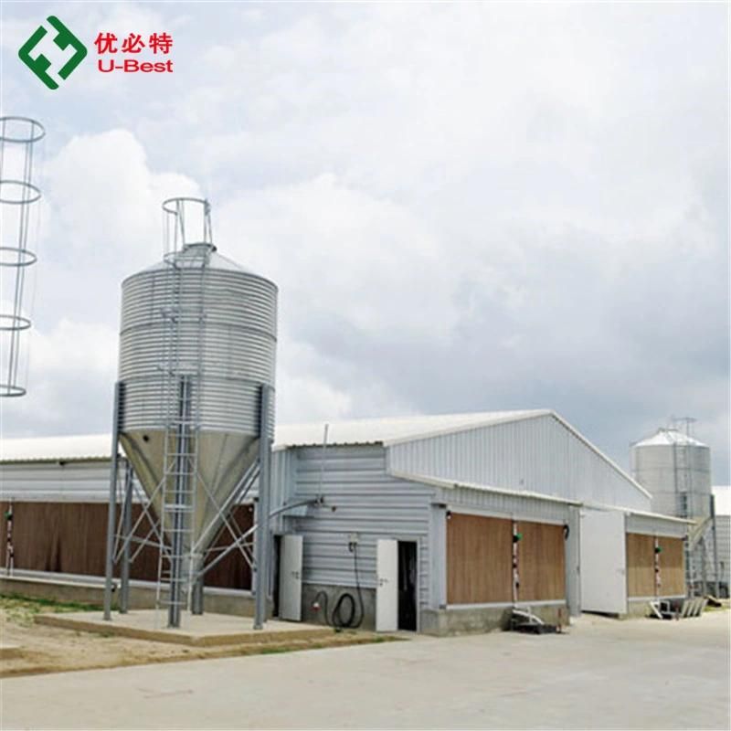Complete Automatic Layer Egg Chicken Cage Poultry Farm House Design Equipment for Coop Chicken Animal Cages Buyers