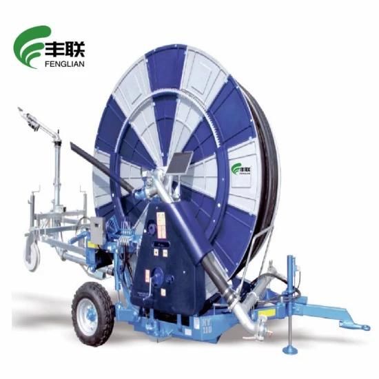 Jp75 Jp65 Hose Reel Irrigation Machine Sprinkling Machine for Farmland