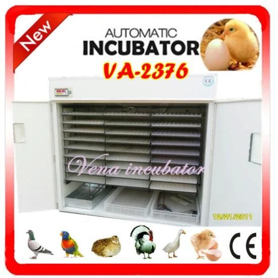 2000 Eggs of Fully Automatic Poultry Egg Incubator (VA-2376)
