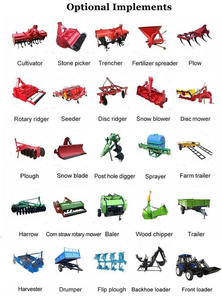 Hot Sale in Australia High Quality Good Performance 100HP Farm Tractor Agricultural Machinery 4WD Tractor Manufacturer