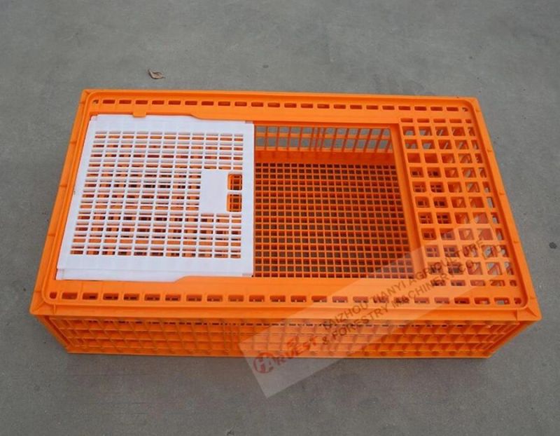 Plastic Live Bird Chicken Pigeon Duck Goose Transport Crate Poultry Carrying Box Cage (SC02)