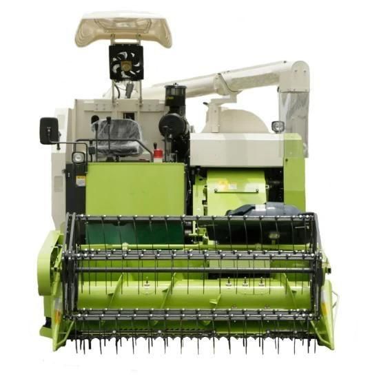 Multi Crops Rice Wheat Combine Harvester Machine with Straw Baler