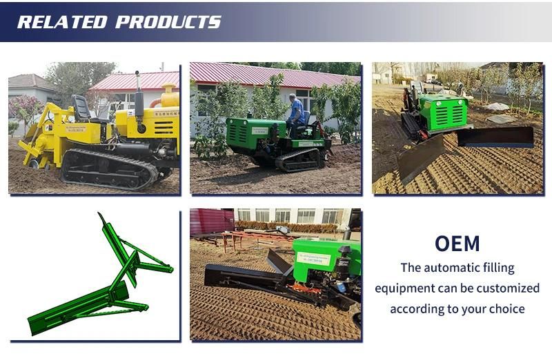 Self-Propelled Orchard Trenching Machine Small Pipe Trencher Price