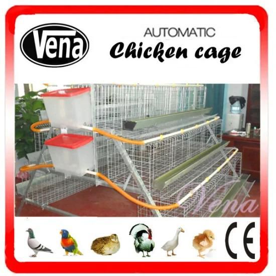 Automatic Full Deep Galvanized Chicken Layer Cage