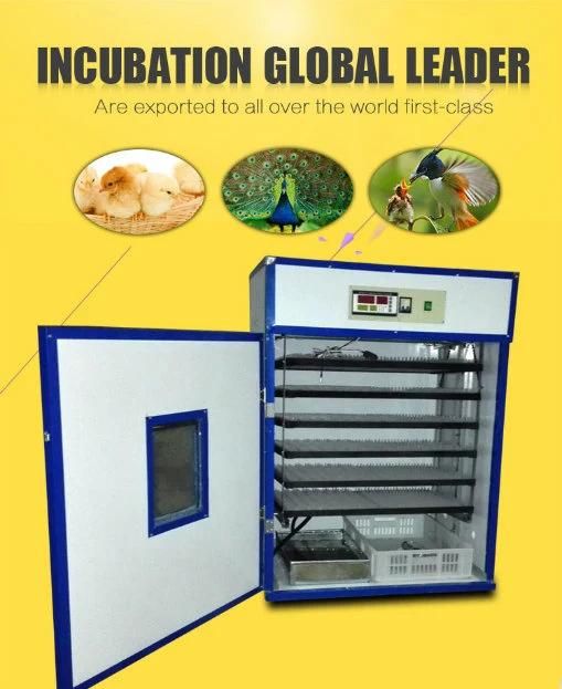 Full Automatic 1000 Eggs Poultry Chicken Egg Incubator (YZITE-10)
