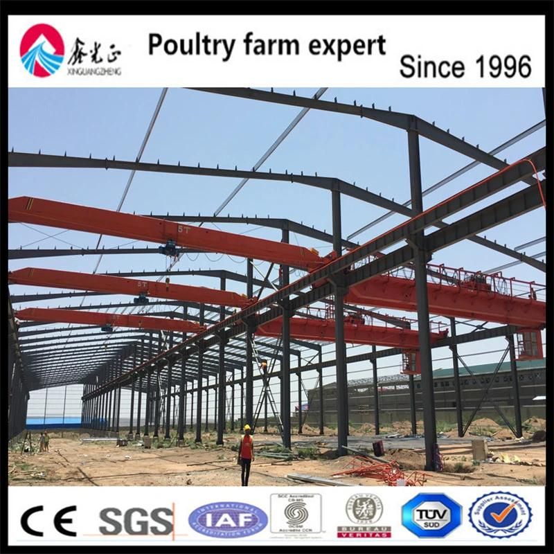 Prefabricated Light Steel Construction Design Manufacture and Install Steel Structure Warehouse