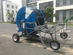Factory Retractable Spray Water Mobile Farm Hose Reel Irrigation System