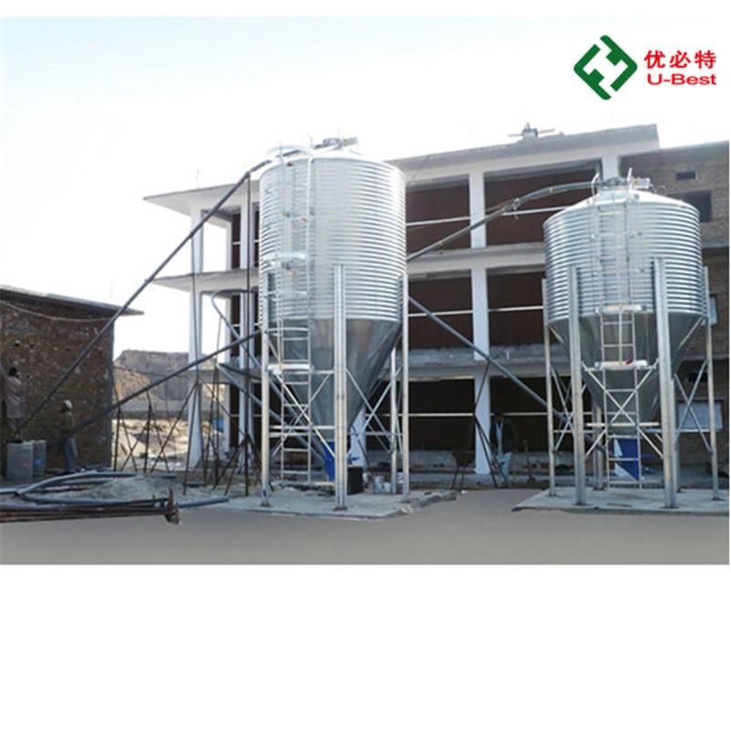 Fully Automatic Feeding Line System Pan Feeder Nipple Drinker Poultry Farming Equipment for Broiler Chicken Product