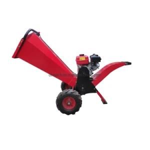 Hot Sale Petrol Engine Powerful Mobile Wood Chipper