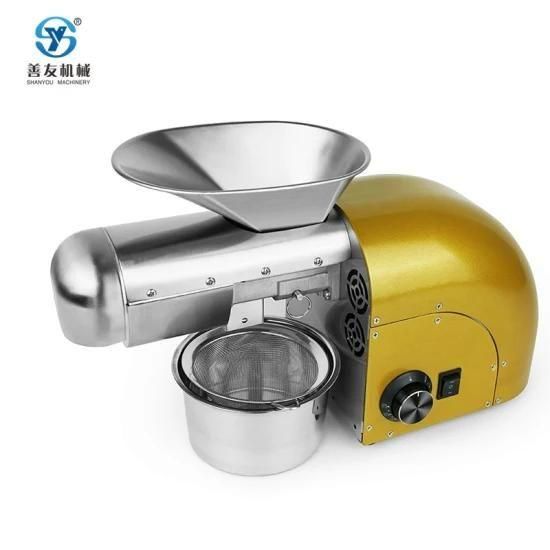 Oil Press Machine Screw Cold Pressed Peanut Soybean Coconut Oil Expeller Press Extracting ...