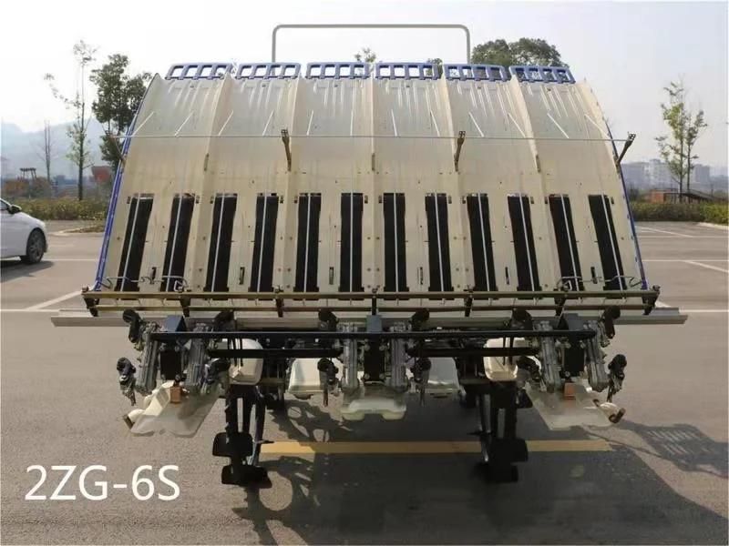 Top Quality of 6 Rows Diesel Type Rice Transplanter, Rice Seedlings Trans-Planters, Agricultural Machine