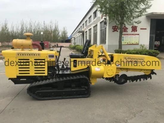 120-140cm Depth Fast Speed Ditching Machine for Farm and Construction