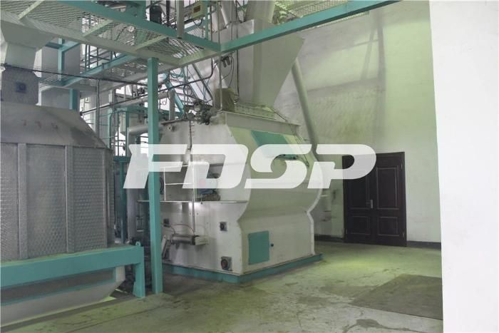 20t/H Professional Ruminant Animal Feed Production Process Plant