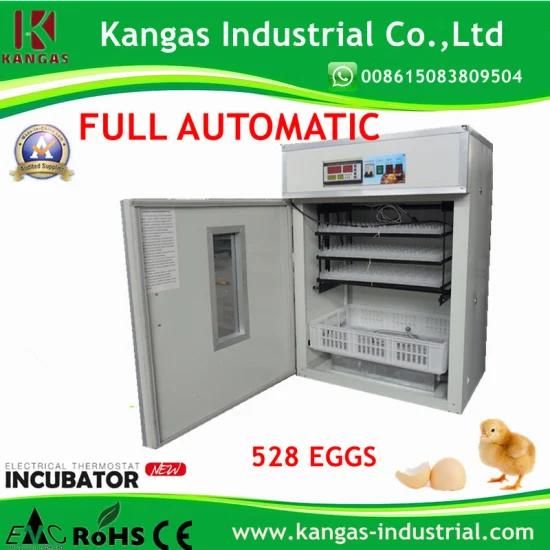 Capacity 528 Chicken Eggs Automatic Computer Control Incubator (KP-8)