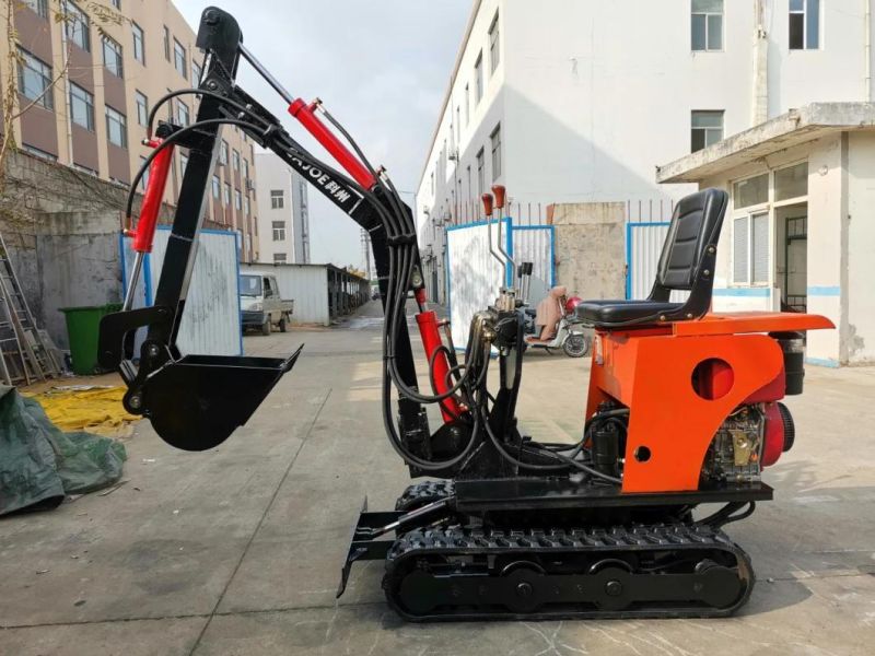 Mini 700kg Crawler Excavator 360 Degree Rotation Backhoe Hot Sale in Switzerland for Indoor Working