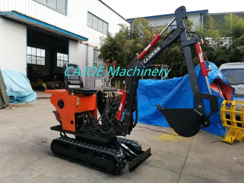 Mini 700kg Crawler Excavator 360 Degree Rotation Backhoe Hot Sale in Hungary for Indoor Working
