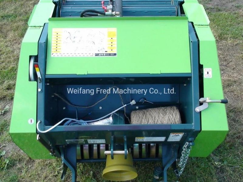Round Baler with 18-30HP Tractor Farm Using Wrapping Machine