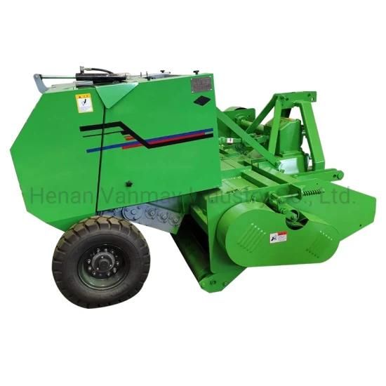 Hot Sale Silage Baler and Wrapper Machine Walking Tractor Mounted