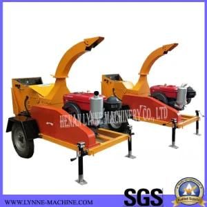 Diesel Mobile Wheels Wood Branch Crushing Machine Cheap Price From China Supplier