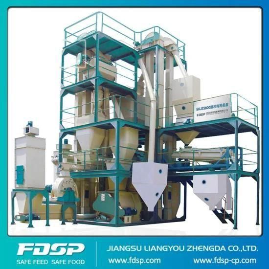 New Design Low Noise Anaimal Feed Mill Line