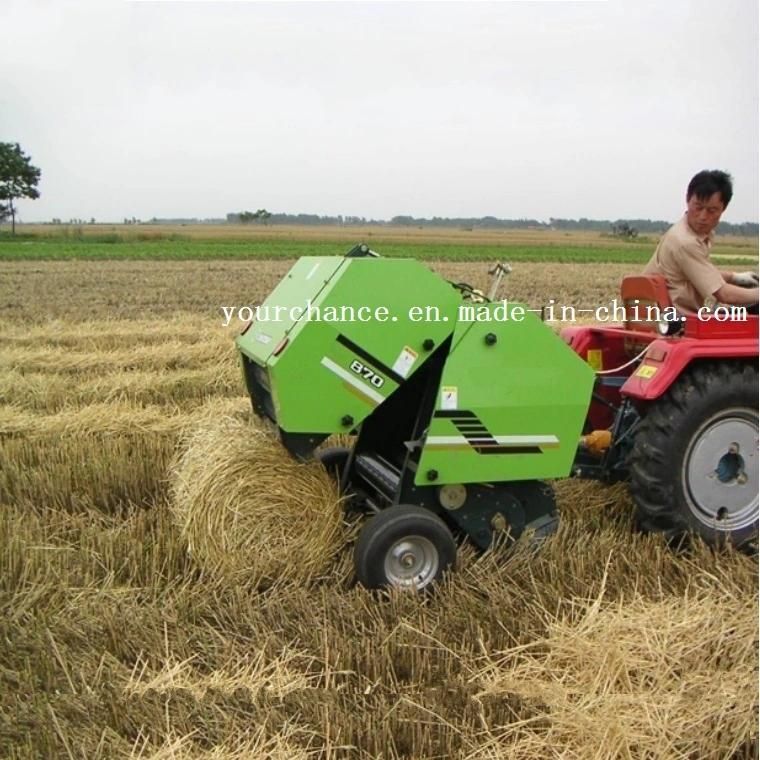 Europe Hot Sale High Quality Mini Round Hay Baler for 18-50HP Tractor with Ce Certificate