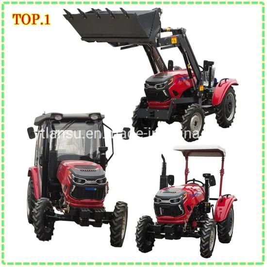 4WD 4 Wheel Drive Agricultural Farming Tractor Price for Sale