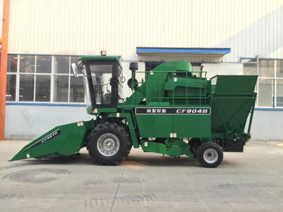 Changfa Corn Rice Wheat Rapeseed Wheeled Harvester Machine CF904b