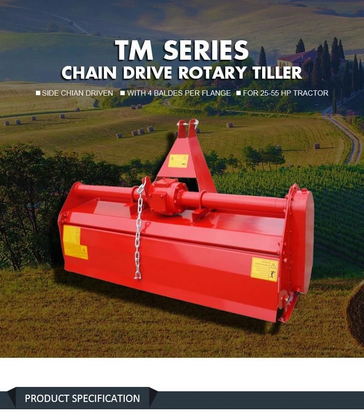 TM Series Rotavator with Ce