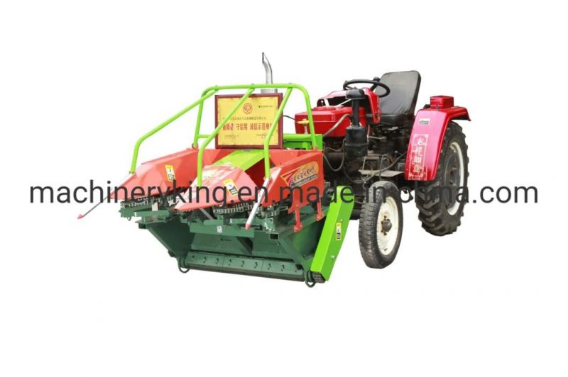 Small Hand Push Single Row Corn Harvester Matched with 9HP Tractor