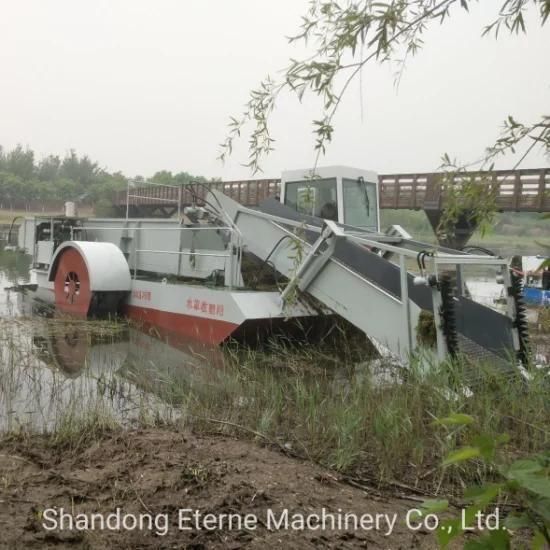 River Cleaning Machine/Boat/Ship for The Floating Trash Aquatic Weed in Rivers Lakes and ...