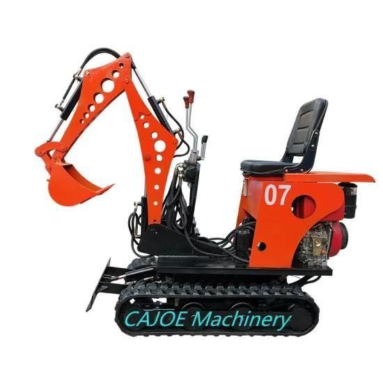 Hydraulic Crawler Small Digger Mini Excavator 360 Degree Rotation or 140 Degree Swing ...