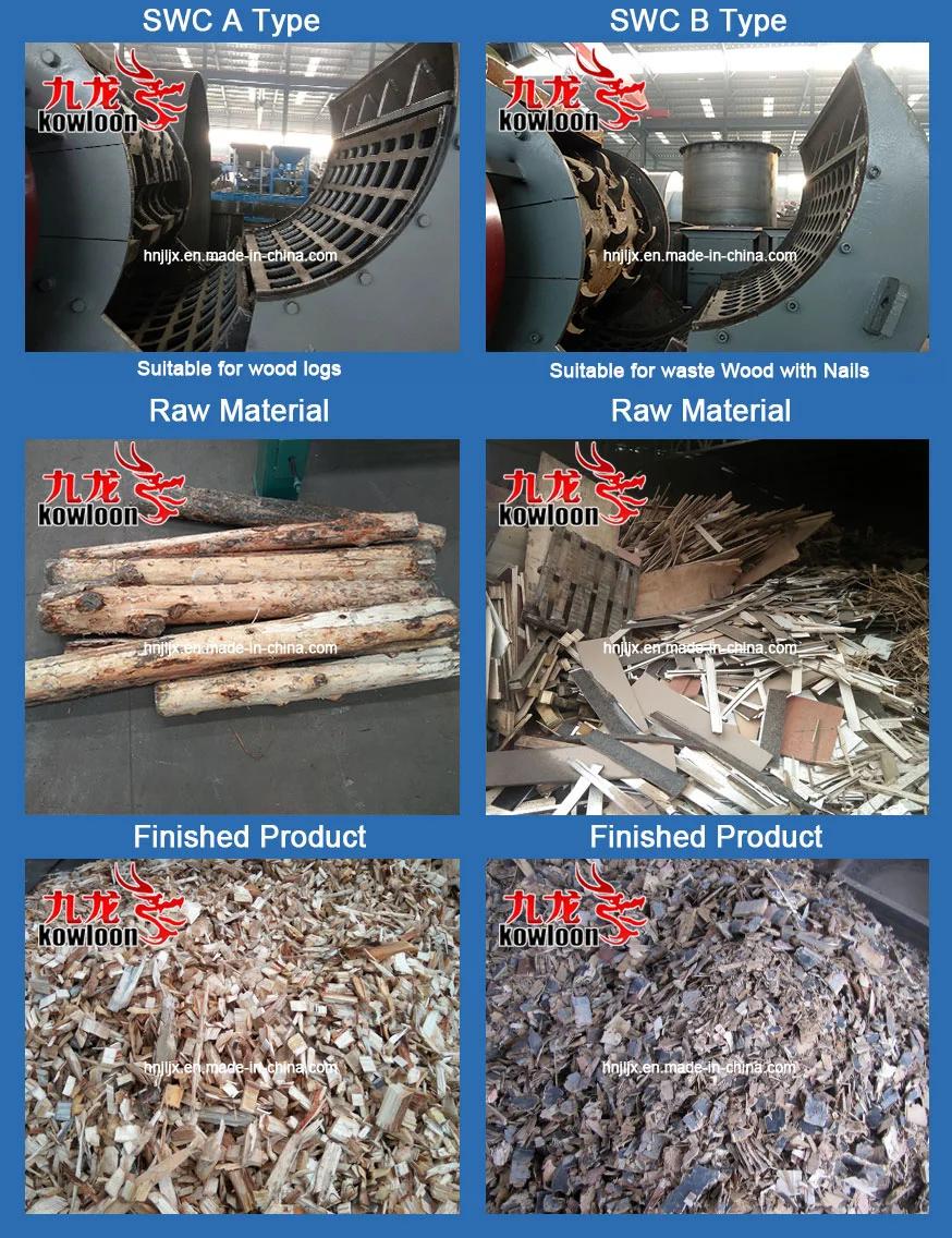 Heavy Industrial Log Drum Wood Chipper