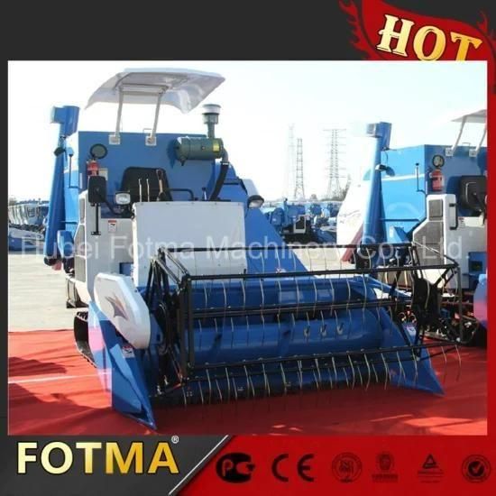 Self-Propelled Harvesting Machine Tracked Rice &amp; Wheat Combine Harvester (4LZL-4.0)