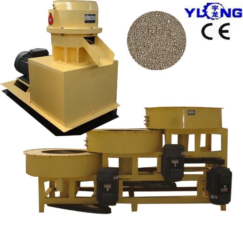 2 Rollers Pellet Machine for Fertilizer Pelletizing