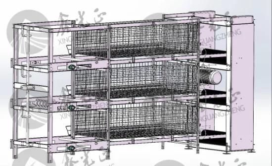 Hot Galvanized Layer Chicken Cage