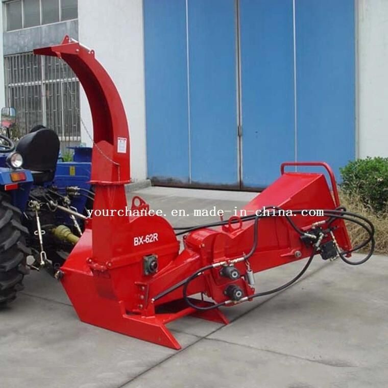 Hot Sale Tractor Mounted Type and Selfpower Type Wood Chipper with ISO Ce Certificate