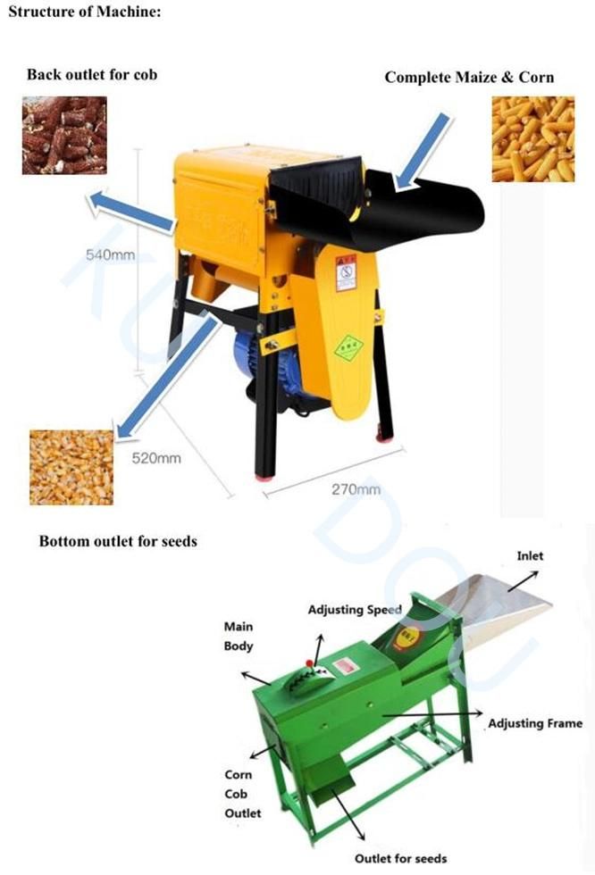 Hot Sale Farm Tool Manual Corn Thresher/Portable Hand Maize Sheller for Sale