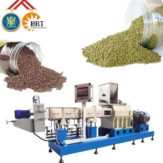 Sinking Fish Feed Pellet Machine Complete Fish Feed Production Line.
