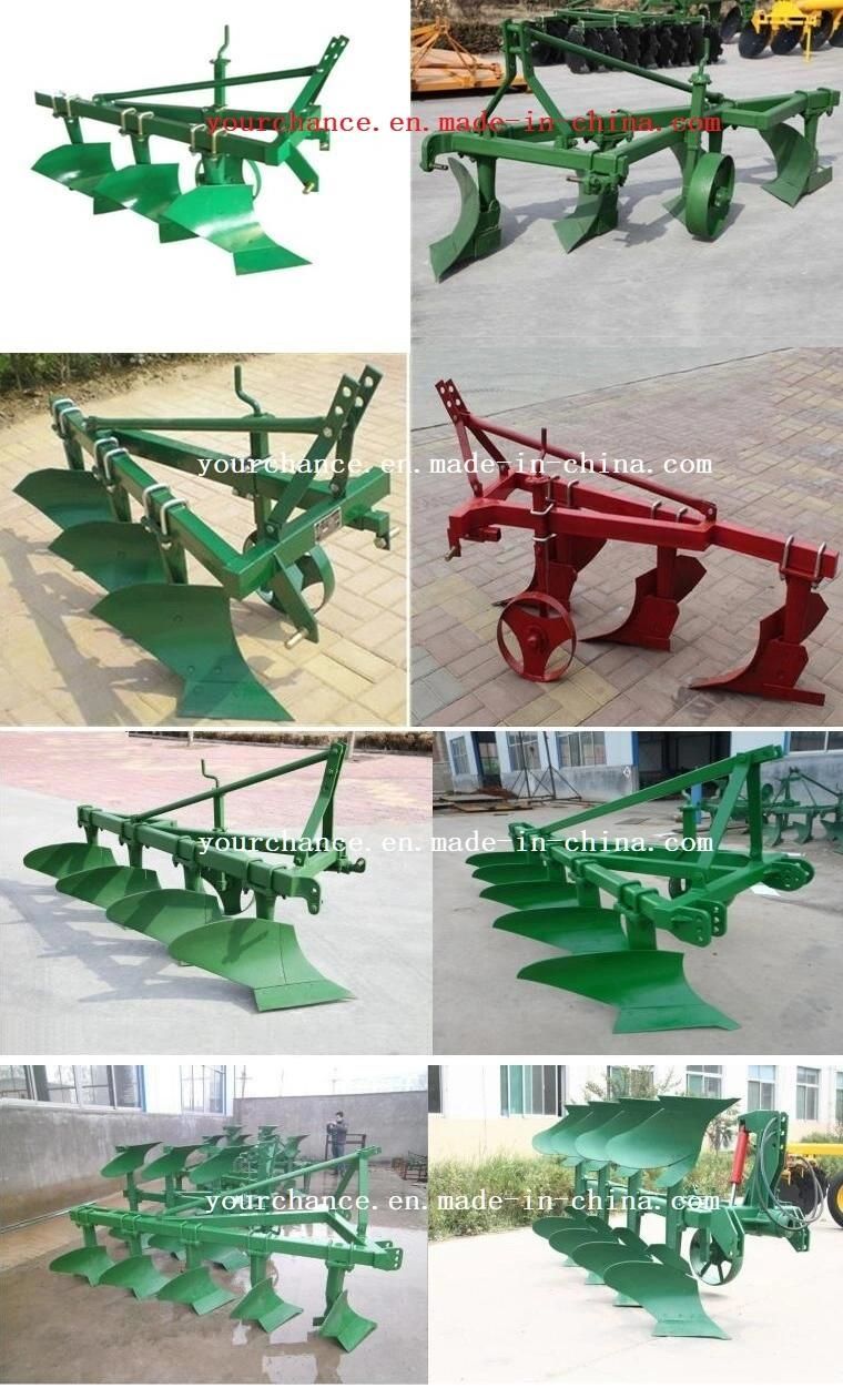 Manufacturer Factory Directly Sell Farm Machine 1L-435 Heavy Duty 4 Mouldboard 1.75m Width Furrow Plough for 80-130HP Agriculture Wheel Tractor