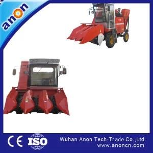 Anon High Quality Farm Machinery Small Combining 3rows Corn Maize Harvester Corn Harvester