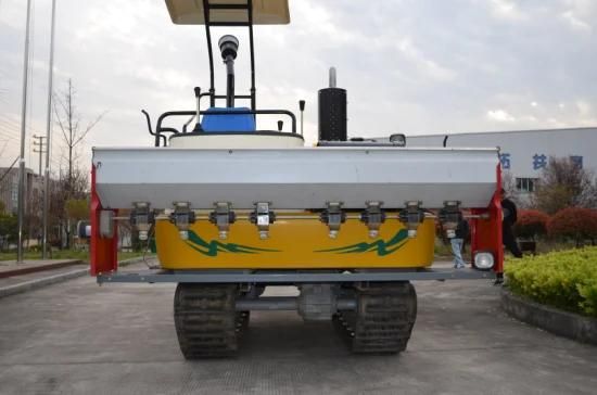 Star 65kw Crawler Type Rotary Cultivator and Fertilizer Broadcaster