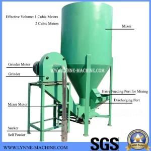 Automatic Vertical/Horizontal Powder Feed Crusher for Dairy/Poultry Farm