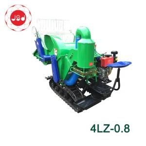 4lz-0.8 Wholesale Mini Type Rice Wheat Combine Harvester Farm Machine