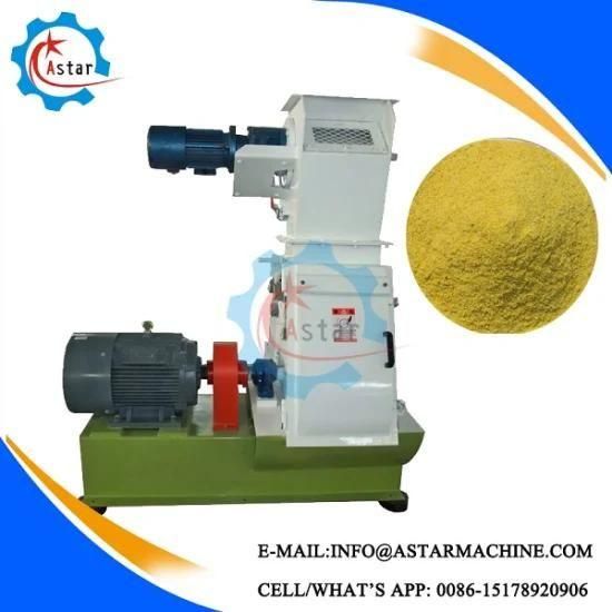 Grains Hammer Mill Machines with Impeller Feeder