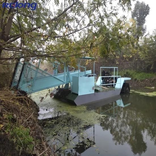 Lake/Pond Construction/Easy Operation Water Plant Cutting Machine/Aquatic Weed Cutting ...
