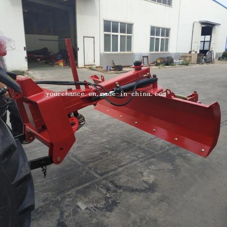 Hot Sale Gbh-8 2.4m Width 3 Point Hitched Heavy Duty Hydraulic Grader Blade for 70-100HP Farm Tractor