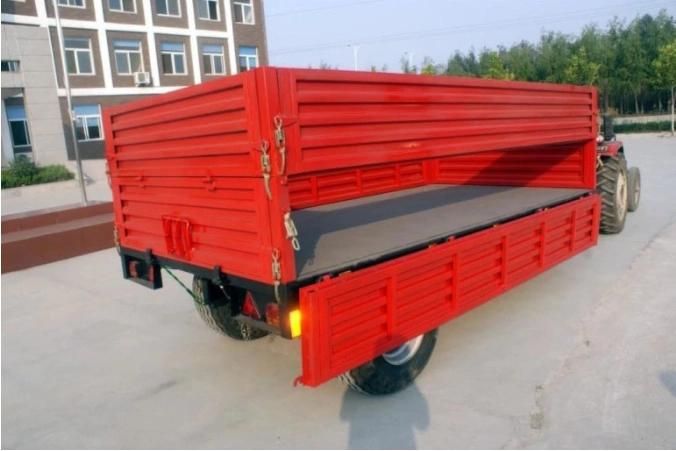 4 Ton Farm Trailer with Dumping for Agricultural Implement Use