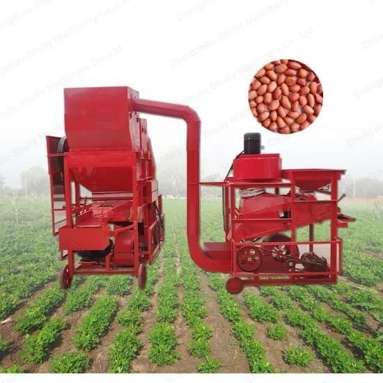 High Shelling Rate and Low Breakage Rate Peanut Sheller with Cleaning Machine