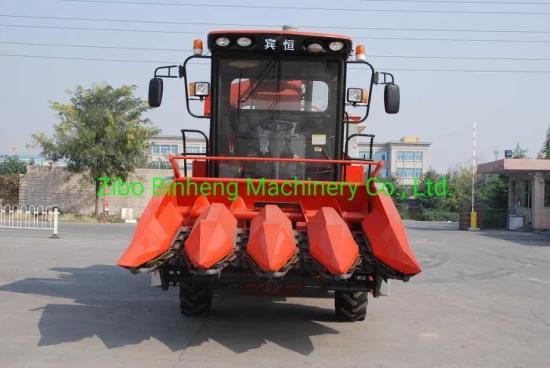 Four-Wheeled Self-Propelled Corn Combine Harvester High Quality Hot Sales New Product