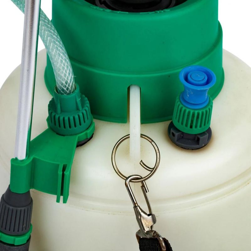 8 Liter Plastic Manual Pressure Sprayer Garden Water Sprayer with Gauge